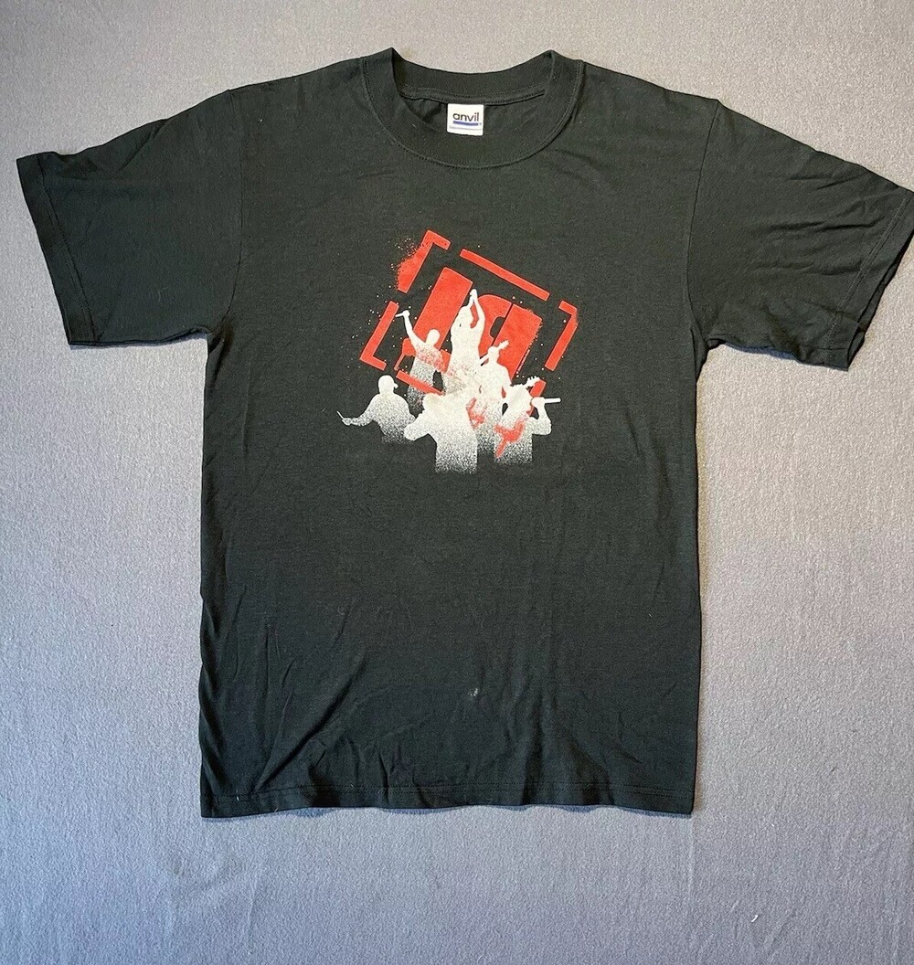 Vintage Linkin Park Shirt Men’s Small 2004 Black
